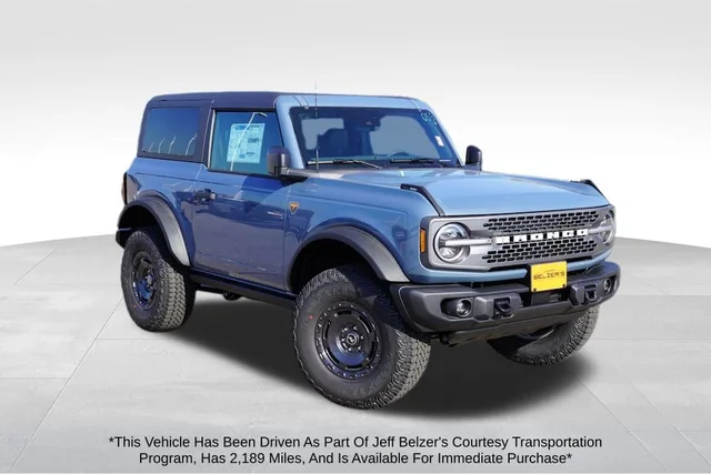New 2025 Ford Bronco Badlands 4D Sport Utility in #NF585052 | Jeff