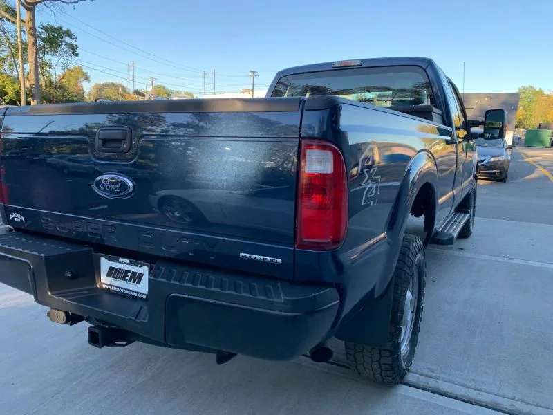 Used 2016 Blue Ford XL Pickup 4D 8 ft image 12