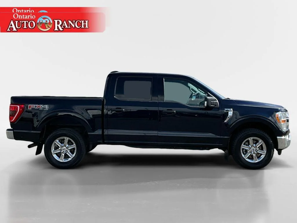 Used 2021 Antimatter Blue Metallic Ford XLT image 6