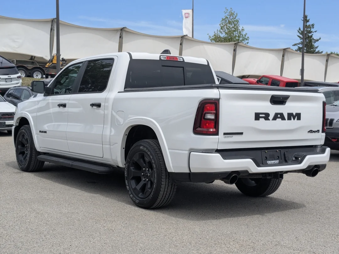 Certified Used 2025 White RAM Big Horn - - 4x4 - Night Edition - Tonneau Cover - Level II - Alpine Audio & More! image 6