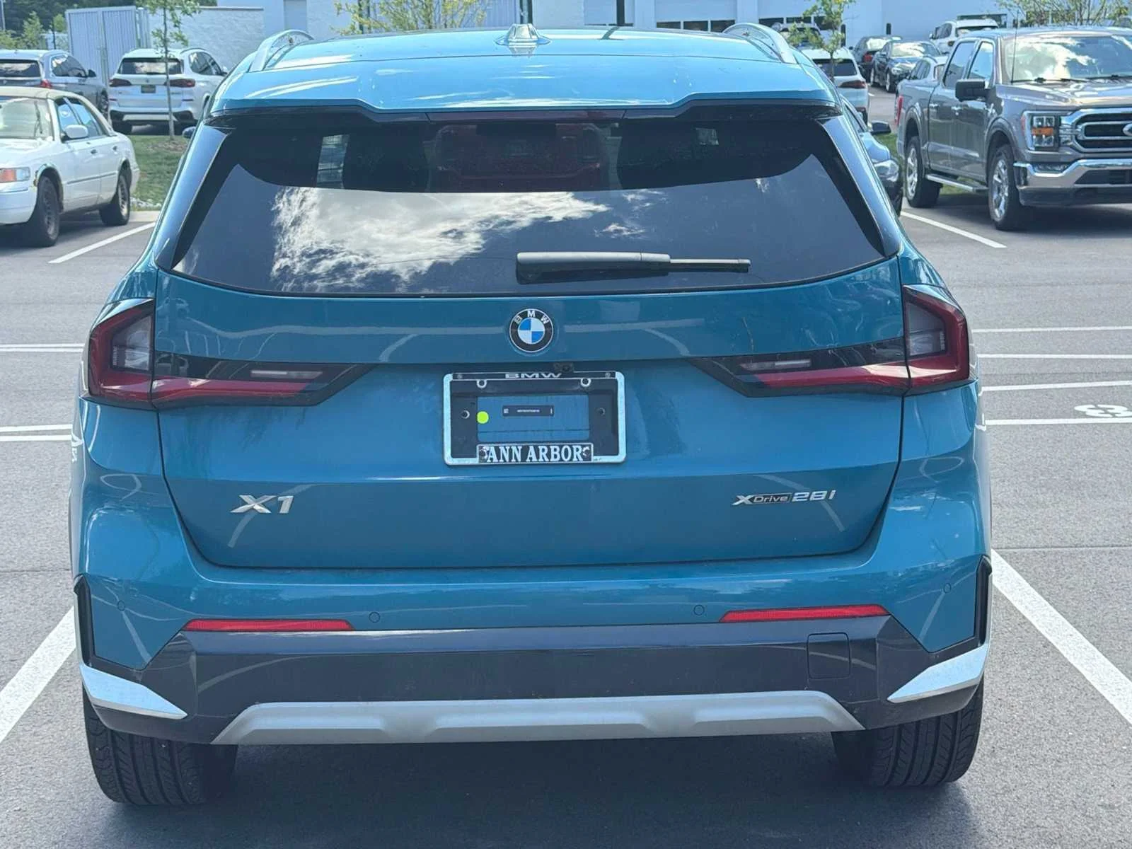 Certified Used 2023 Blue Bay Lagoon Metallic BMW xDrive28i image 6