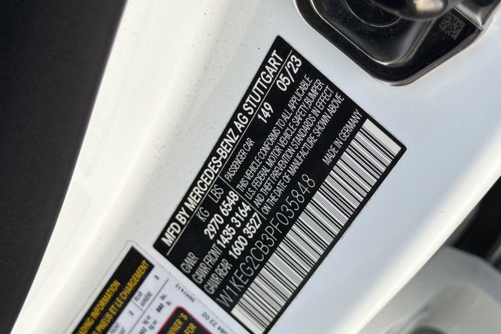 Certified Used 2023 White/off-white Mercedes-Benz 500 Sedan image 38