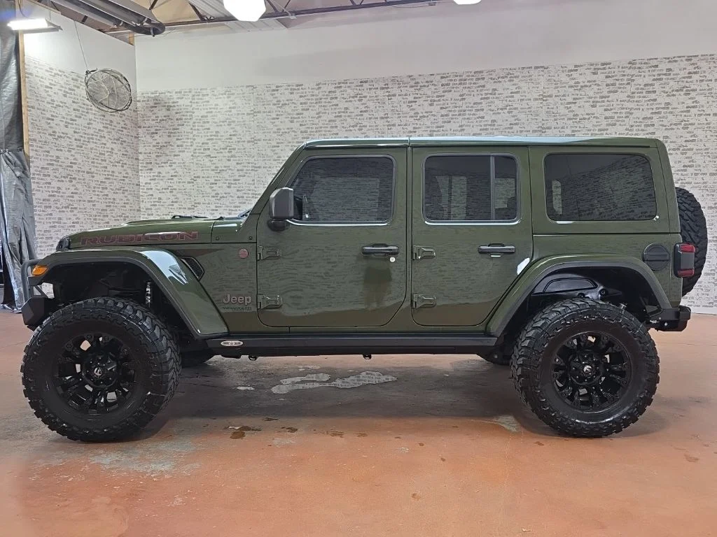 Used 2020 Sarge Green Clearcoat Jeep Unlimited Rubicon image 4