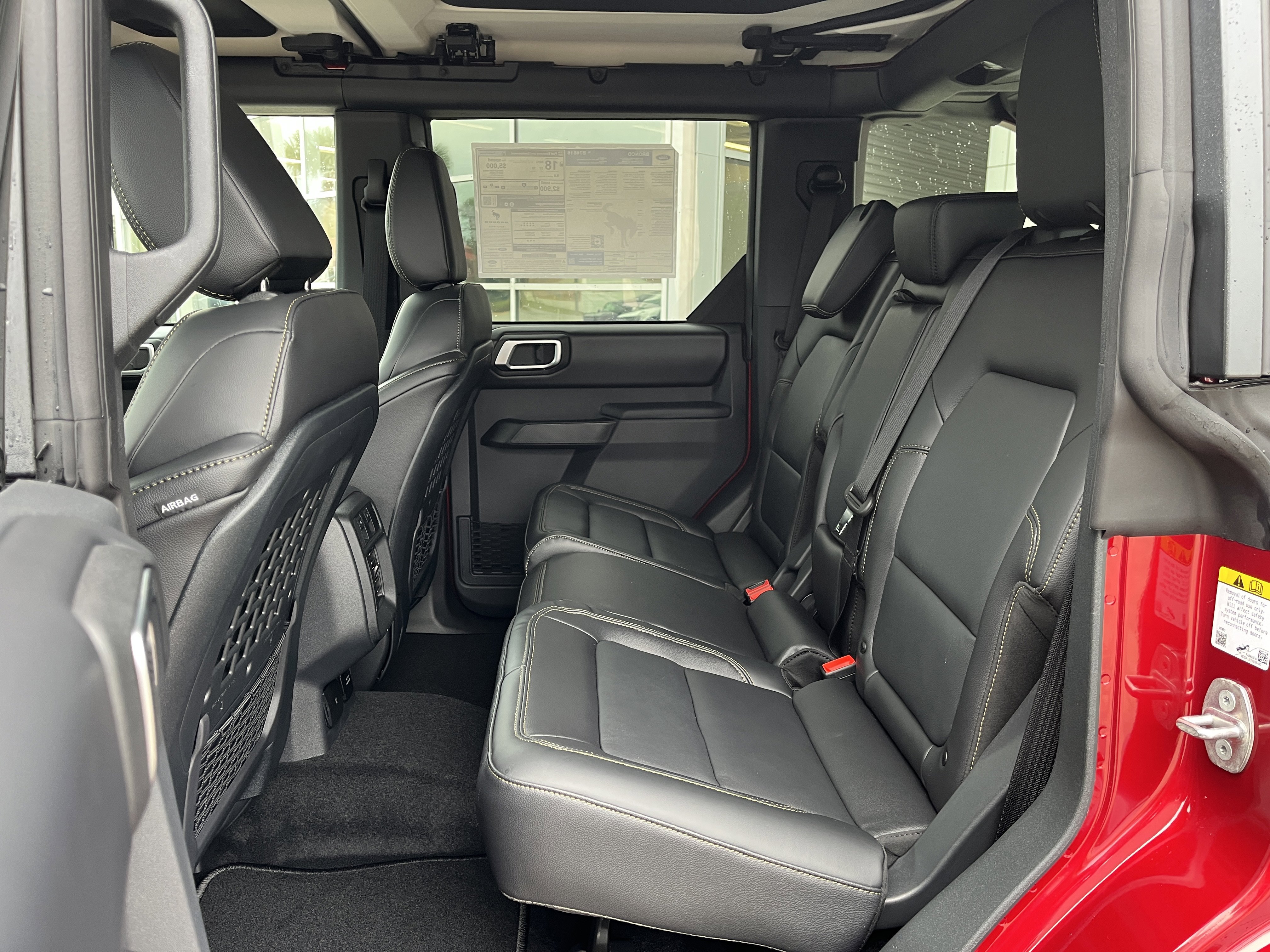 New 2025 Ruby Red Metallic Tinted Clearcoat Ford Badlands® image 14