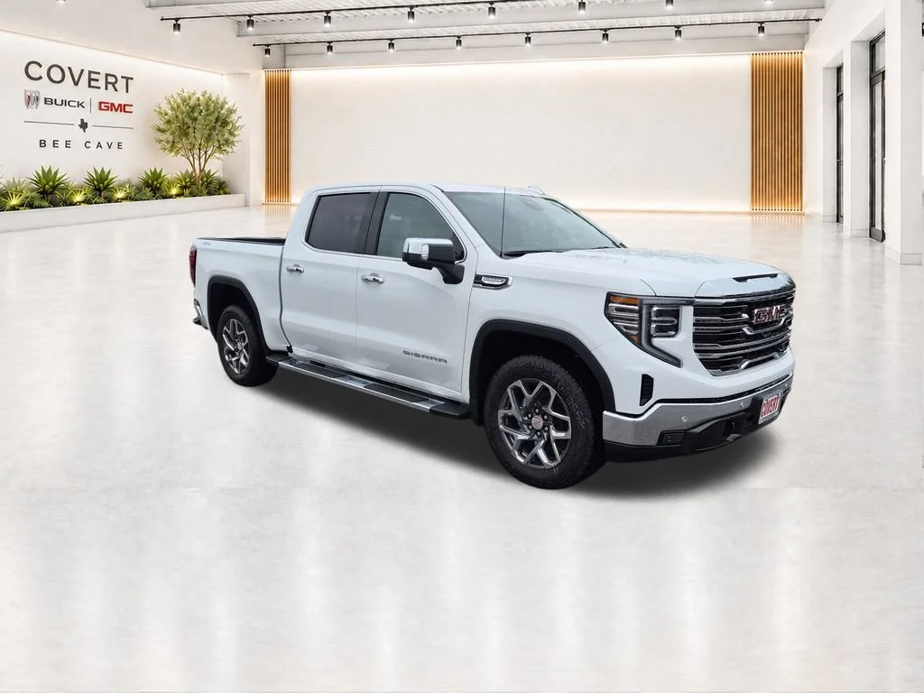 New 2026 Summit White GMC SLT image 1