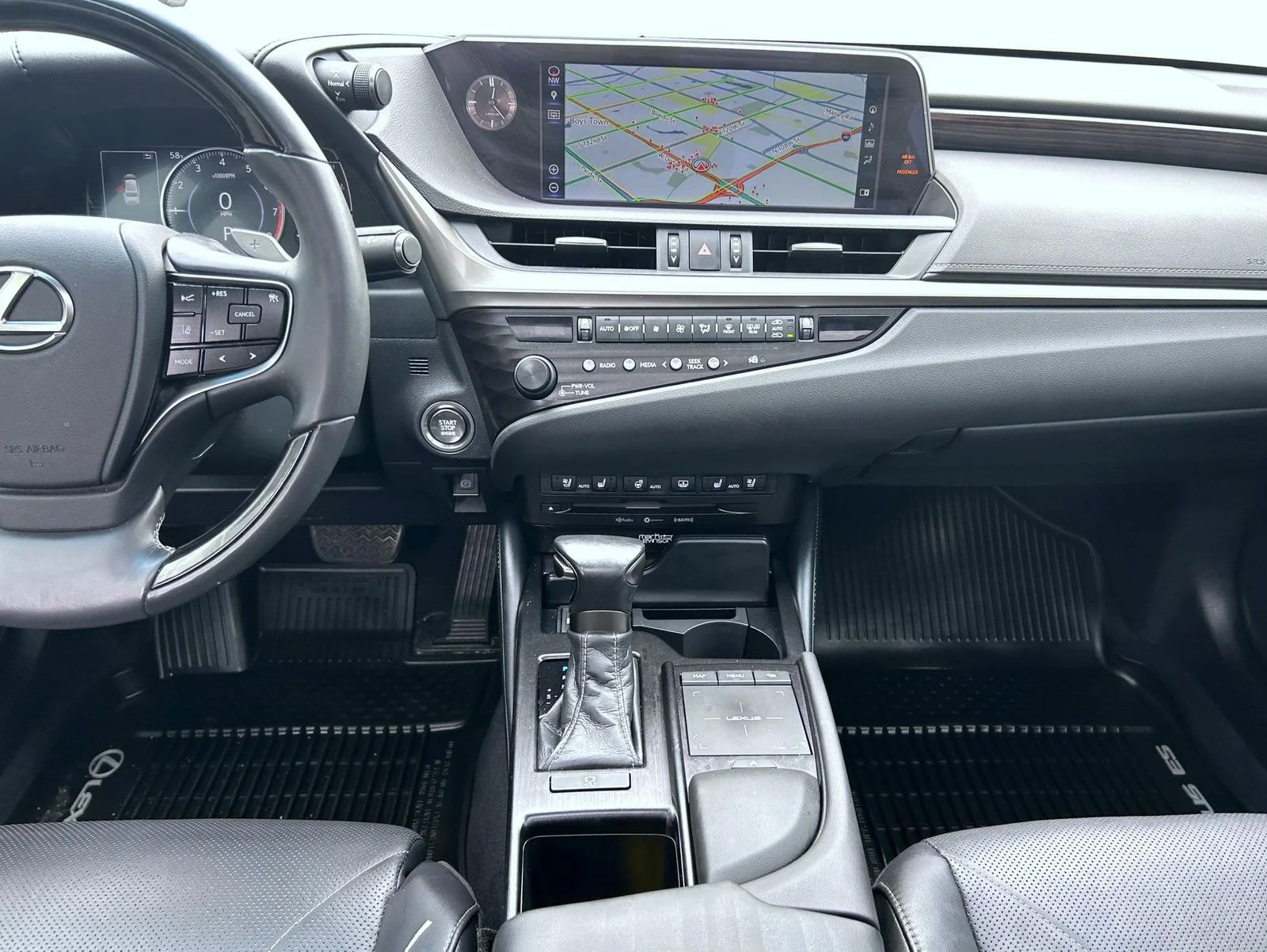 Used 2019 Red Lexus 350 Luxury image 12