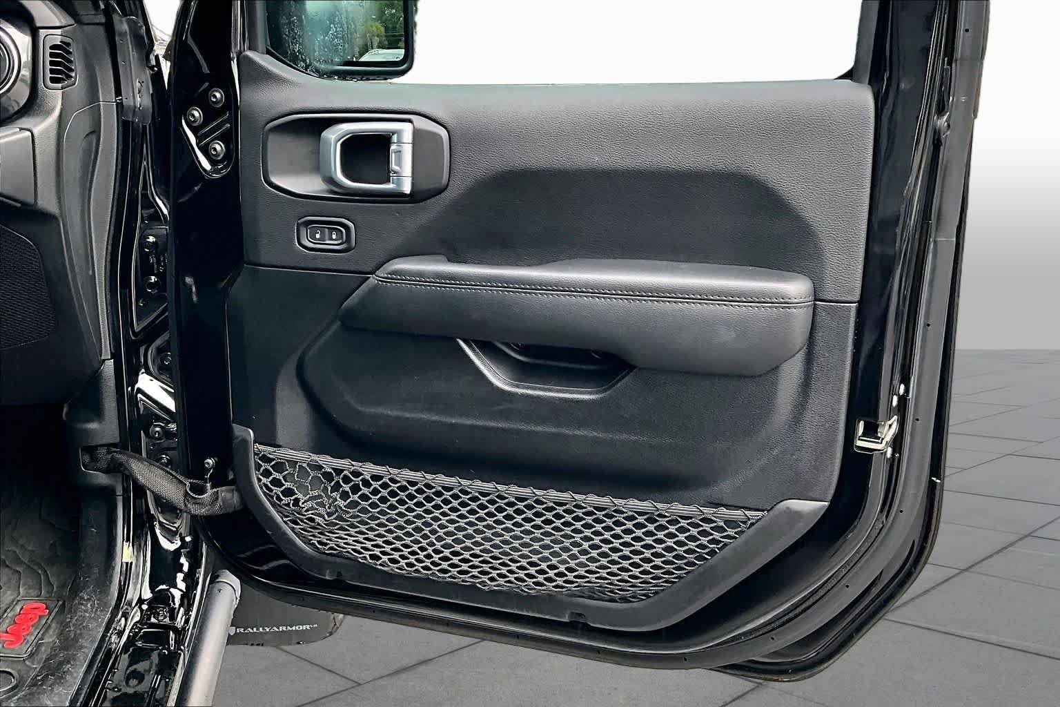 Used 2021 Black Clearcoat Jeep Unlimited Sahara Altitude image 21