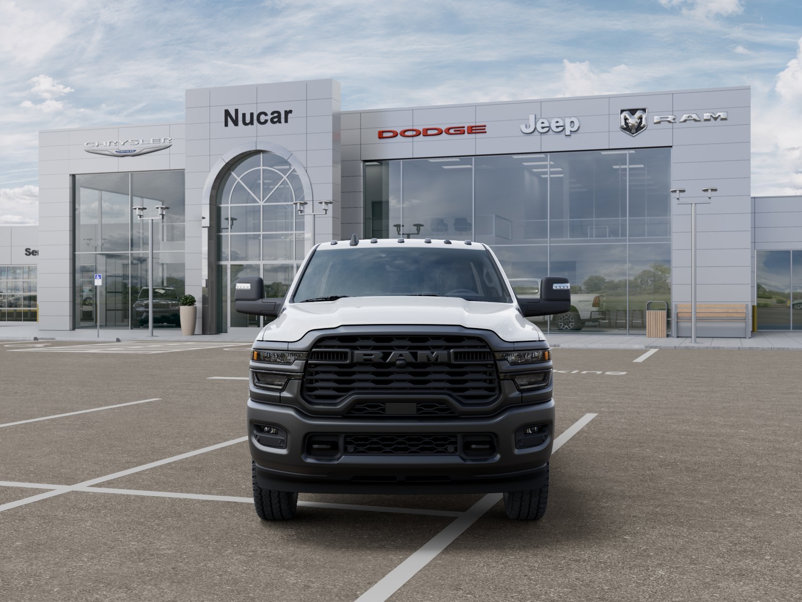 New 2026 Bright White Clear-Coat Exterior Paint RAM Tradesman image 23
