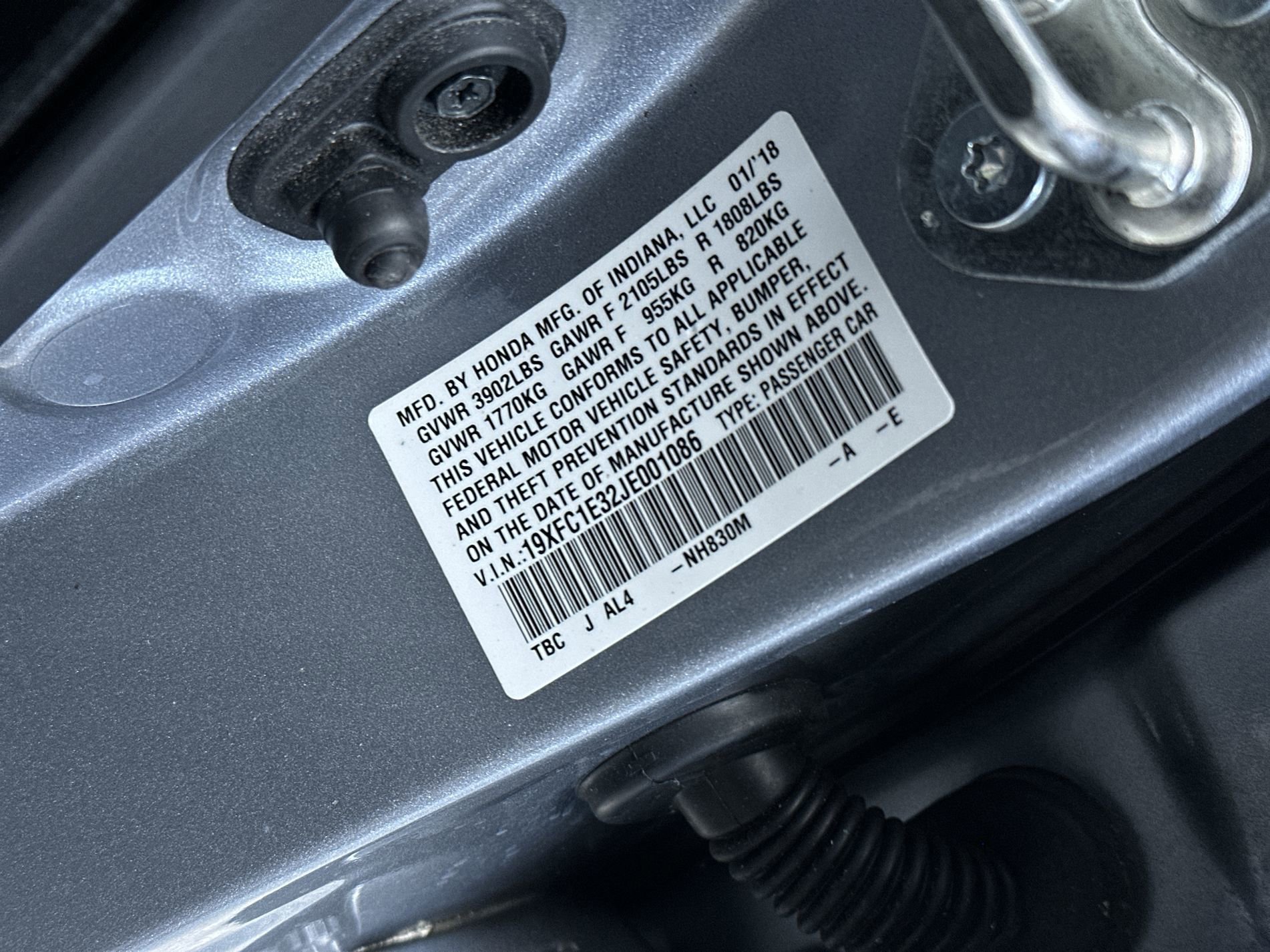 Used 2018 Lunar Silver Metallic Honda EX-T image 13