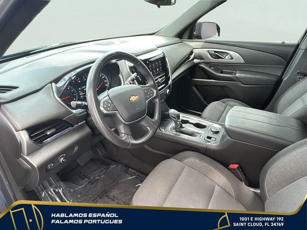 Used 2022 Northsky Blue Metallic Chevrolet LT Cloth image 13