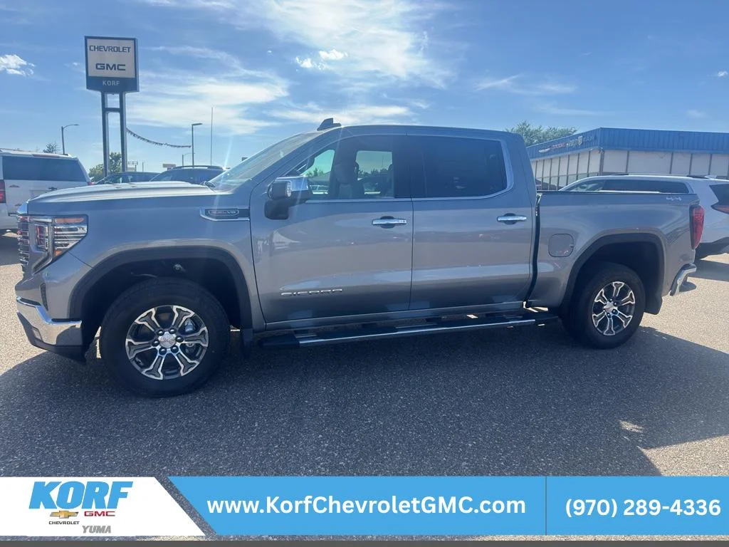 New 2026 Sterling Metallic GMC SLT image 1