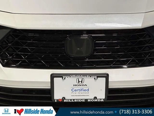 Certified Used 2023 Platinum White Pearl Honda HYBRID SPORT-L image 9