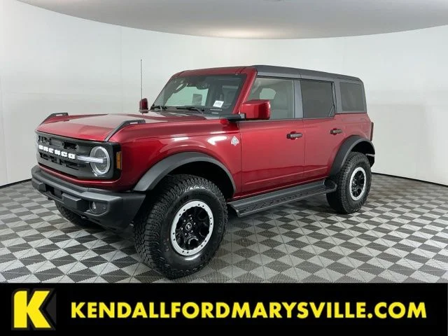 New 2026 Ruby Red Metallic Tinted Clearcoat Ford Outer Banks image 1