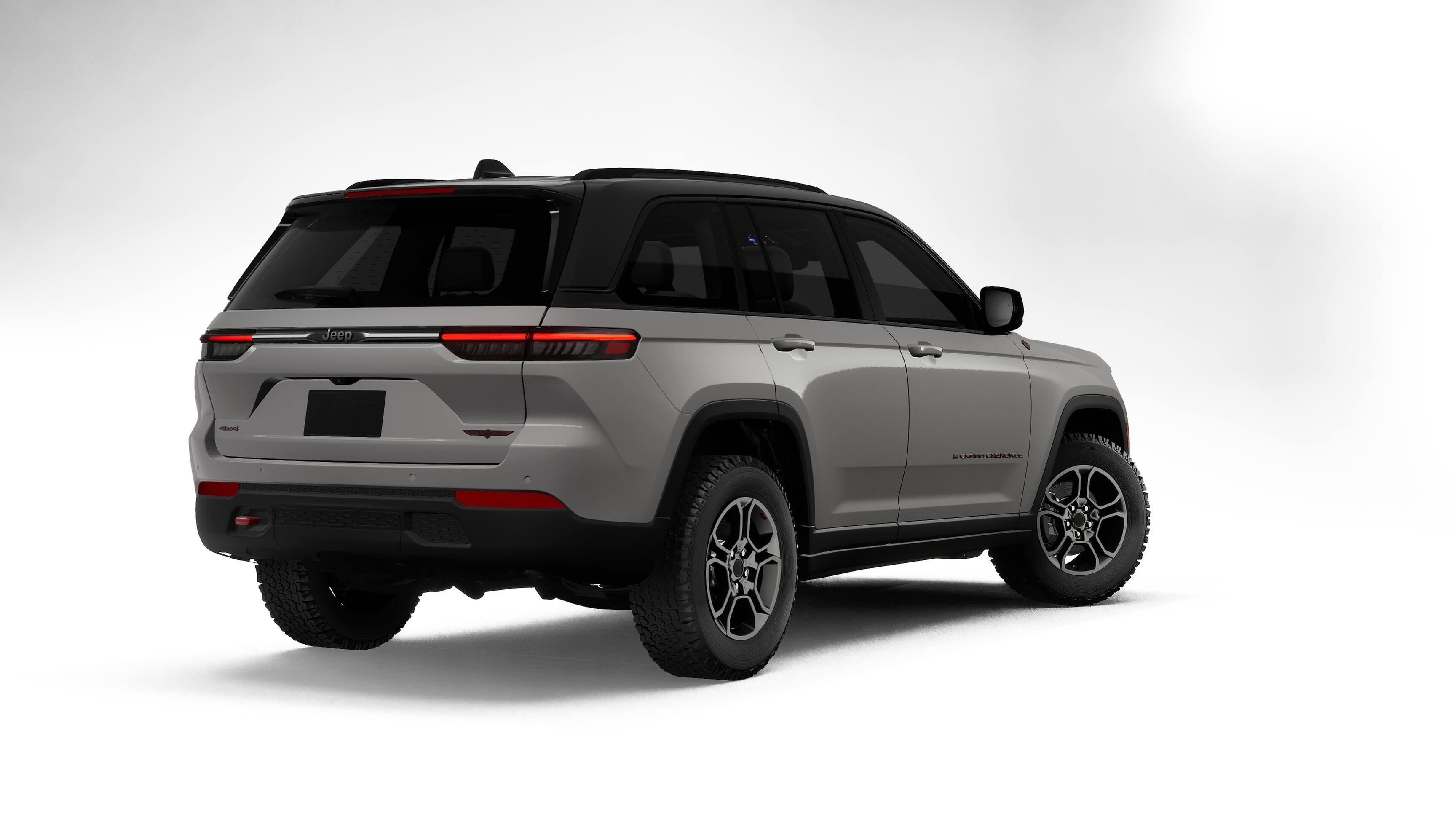 New 2027 Sting-Gray Clear-Coat Paint Jeep Trailhawk image 2