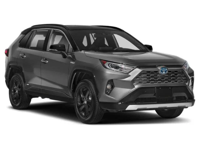 Used 2020 Blue Print w/Midnight Black Roof Toyota Hybrid XSE image 9