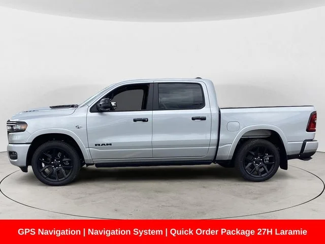 New 2026 Silver Ram LARAMIE CREW CAB 4X4 5
