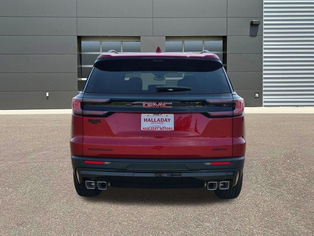 New 2026 Volcanic Red Tintcoat GMC AWD AT4 image 7