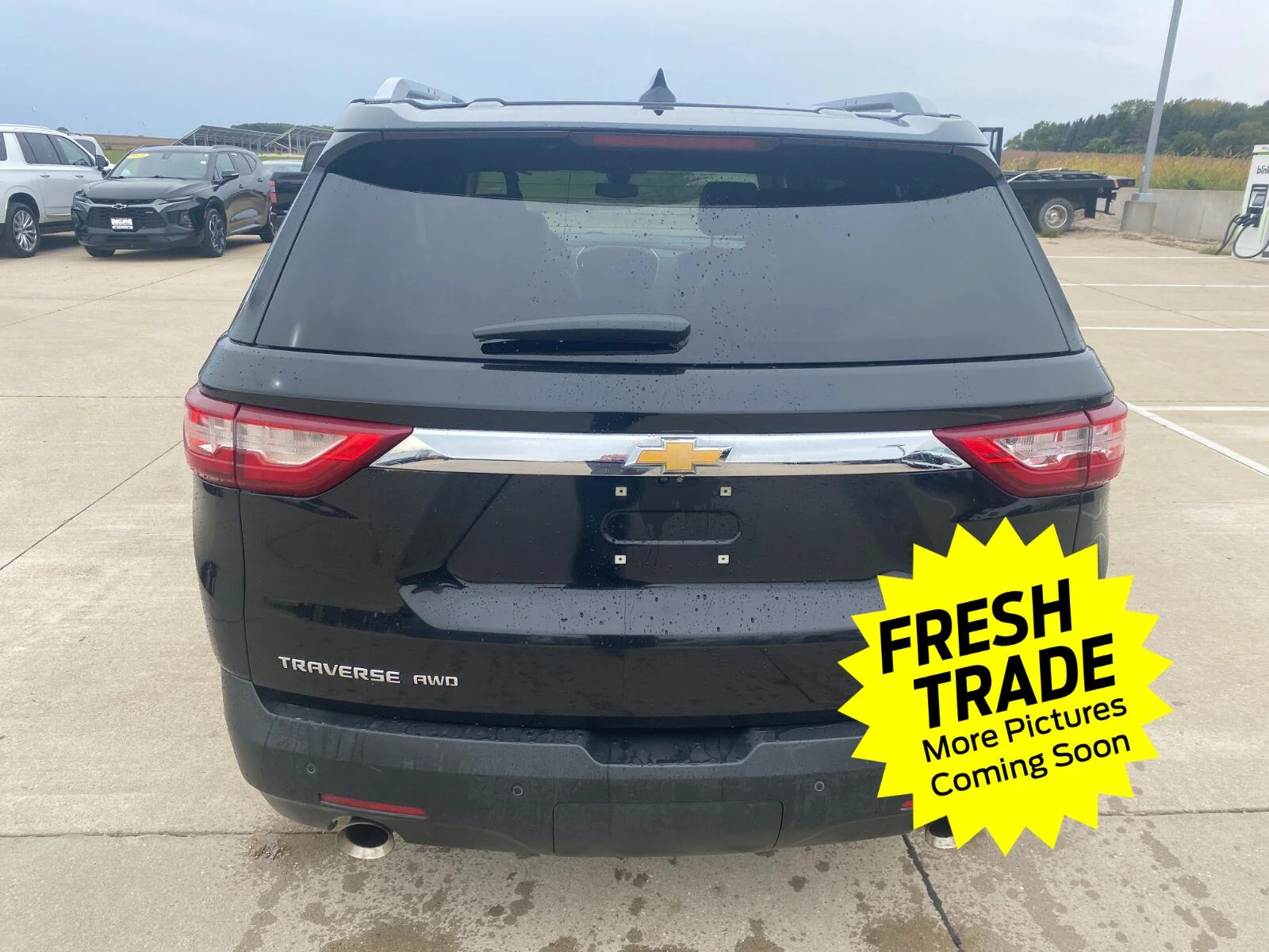 Used 2018 Mosaic Black Metallic Chevrolet LT Leather image 3
