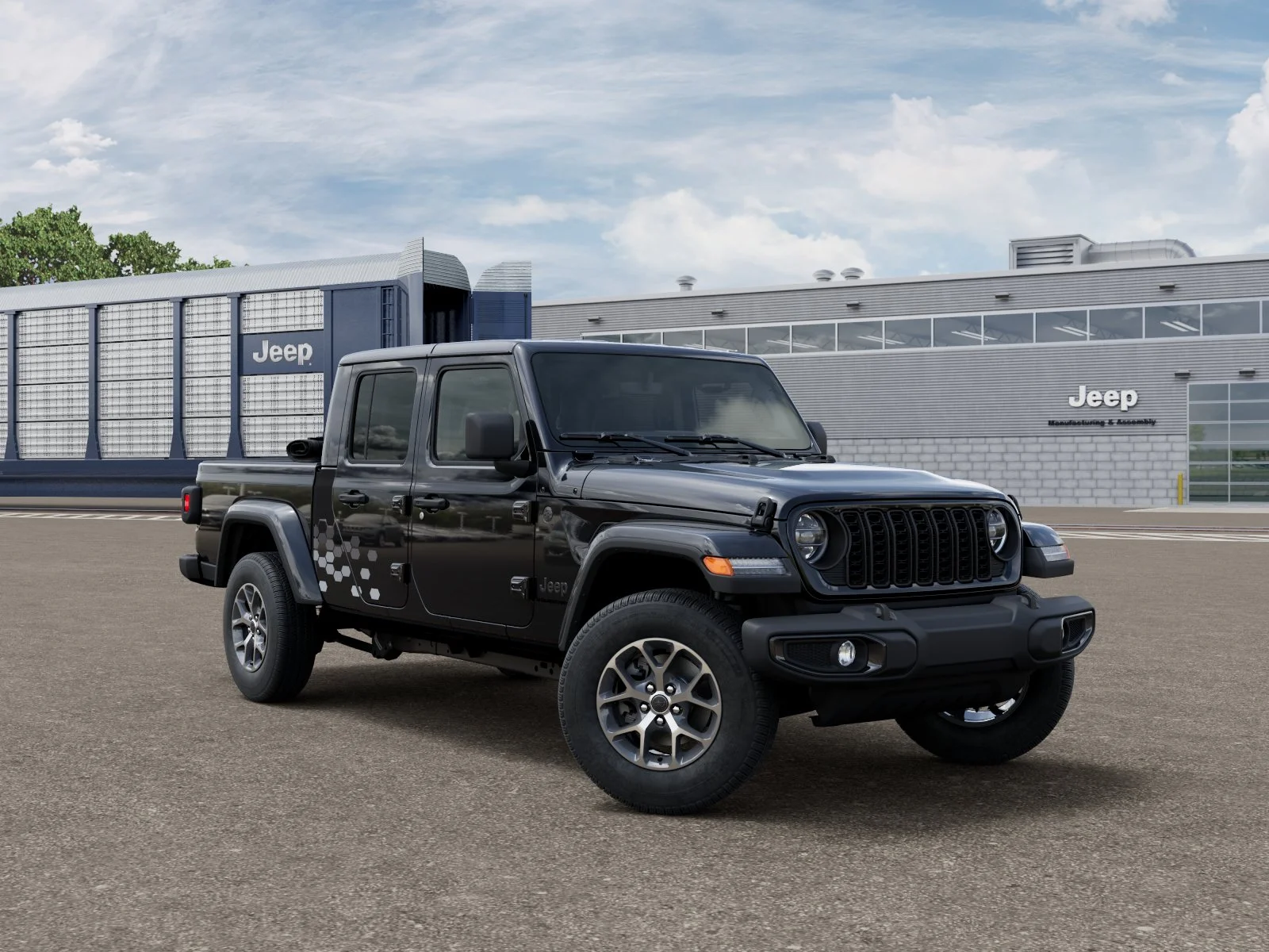 New 2026 Black Clearcoat Jeep Sport S image 3