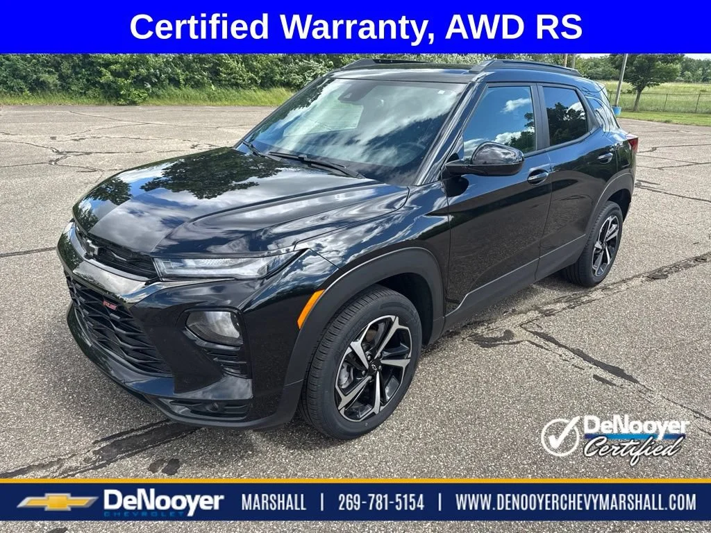 Used 2023 Mosaic Black Metallic Chevrolet RS image 1