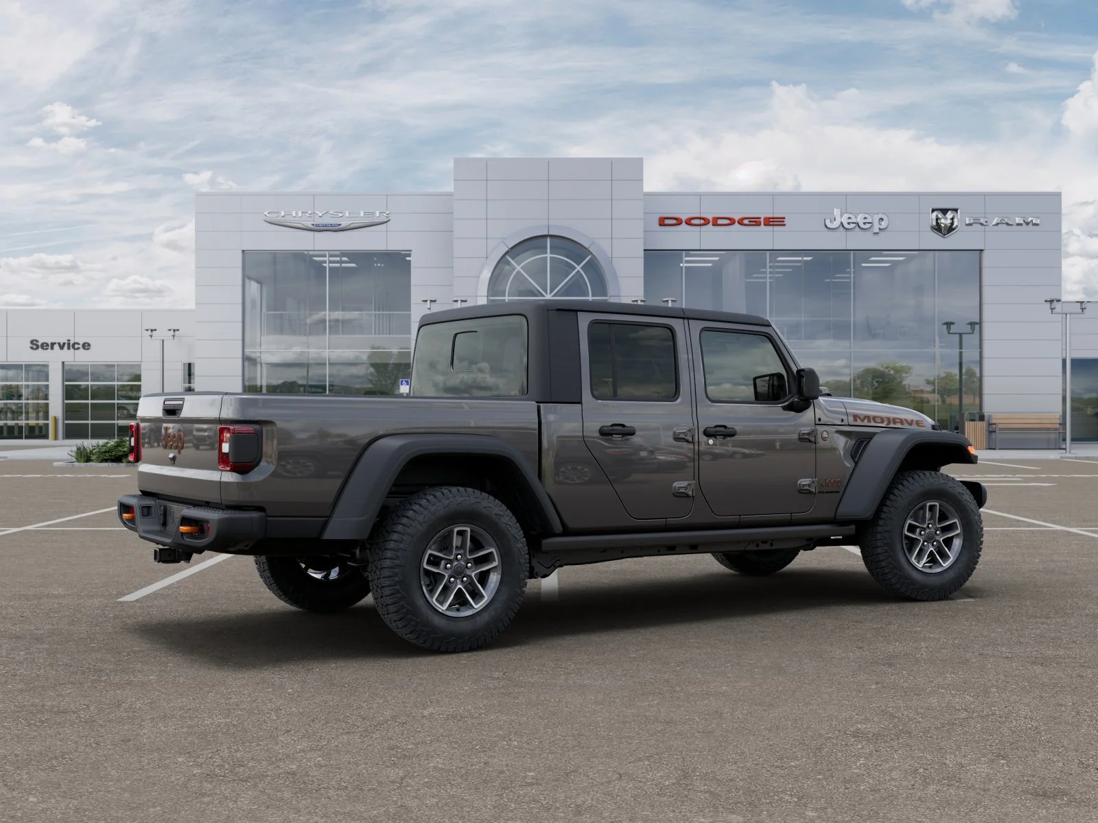 New 2025 Granite Crystal Metallic Clear-Coat Exterior Paint Jeep Mojave image 30