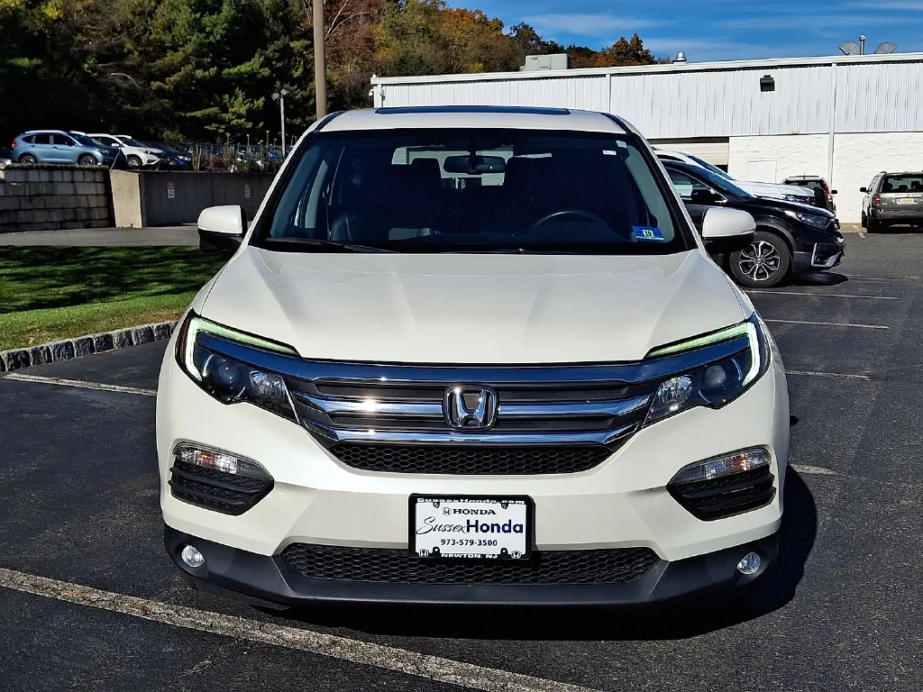 Certified 2017 Honda Pilot EX-L with VIN 5FNYF6H74HB039273 for sale in Newton, NJ