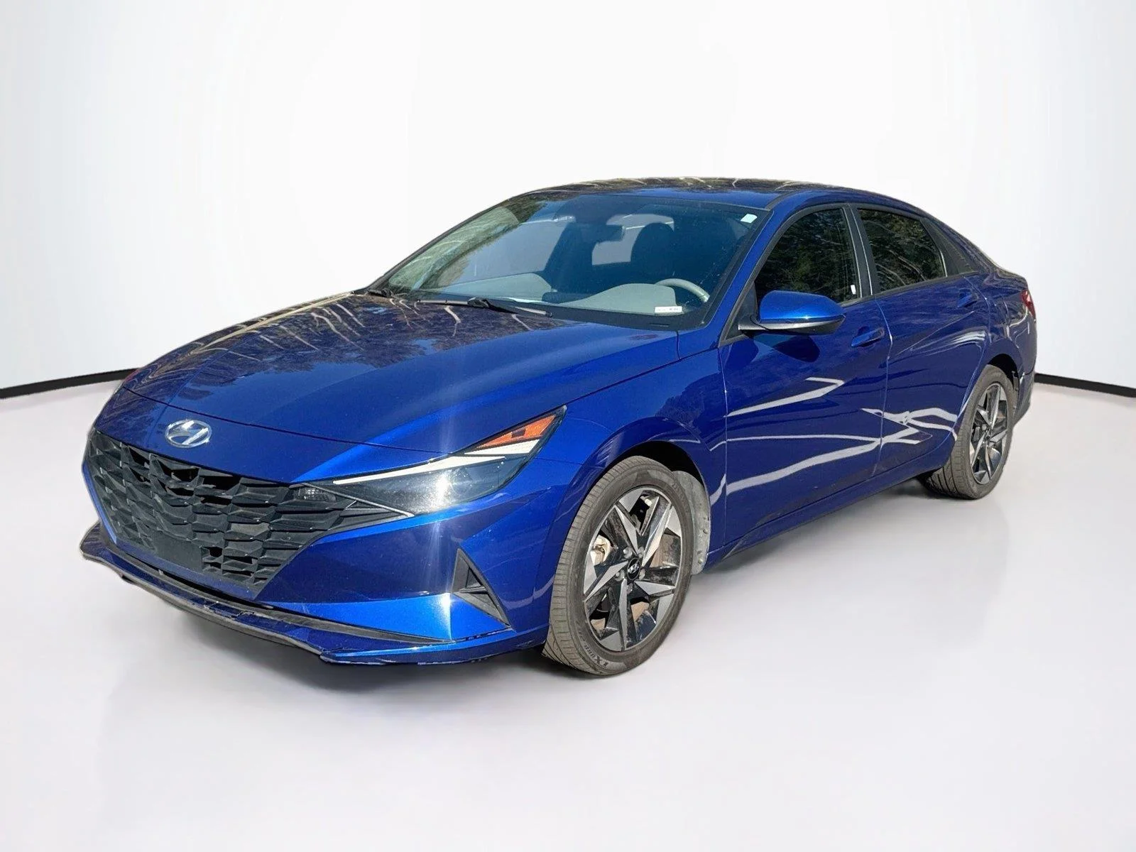 Used 2023 Intense Blue Hyundai SEL image 2