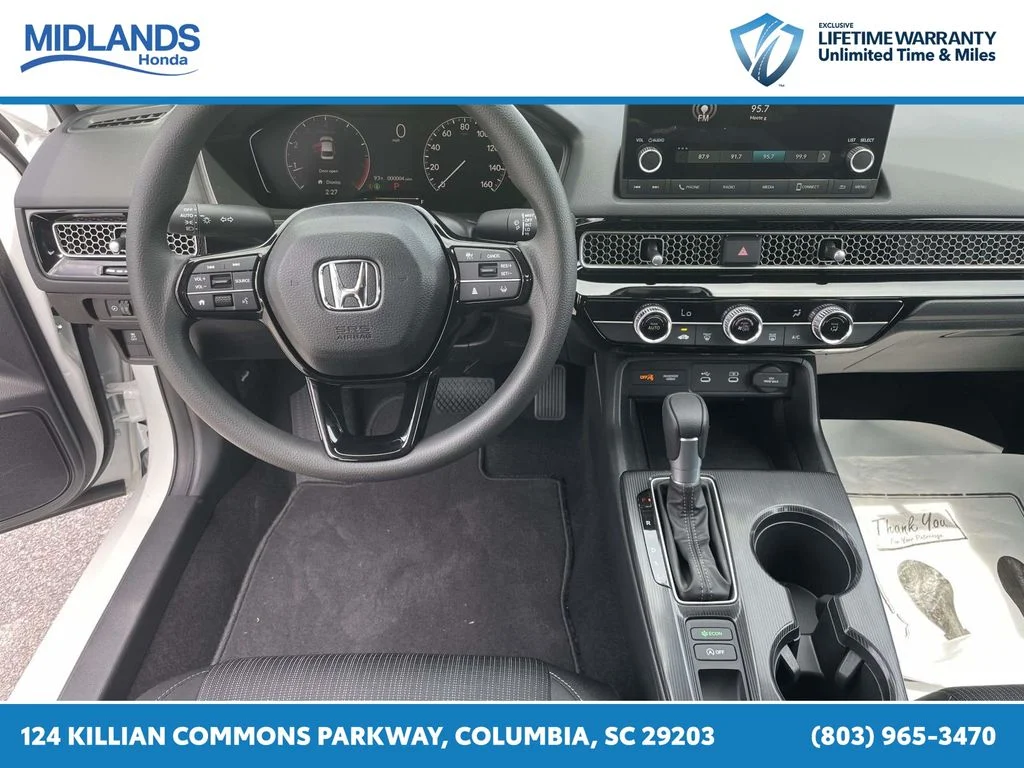 New 2026 Platinum White Pearl Honda 2WD LX image 10