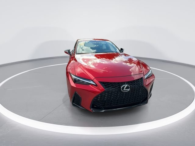Certified Used 2022 Red Lexus 350 F SPORT image 3