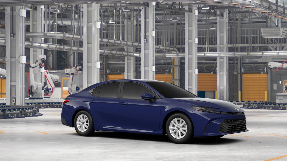 New 2026 Reservoir Blue Toyota LE image 14