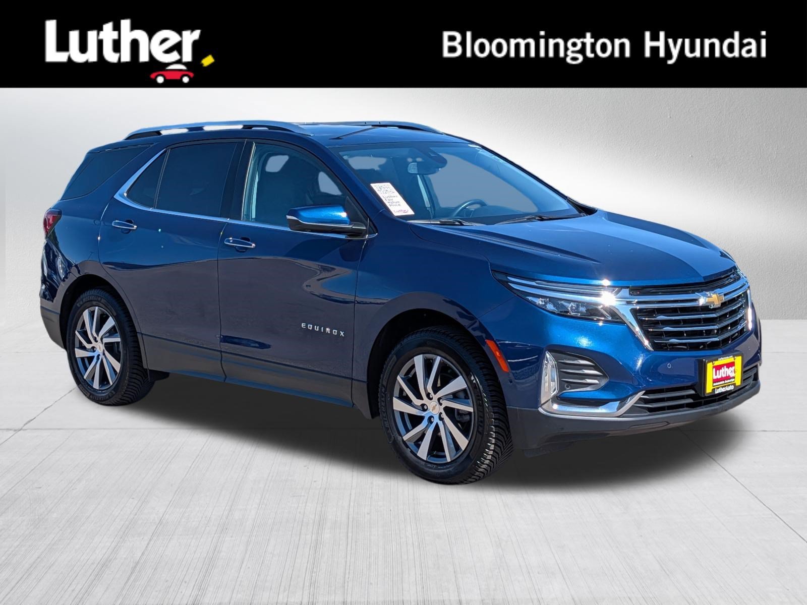 Used 2022 Blue Glow Metallic Chevrolet Premier image 1