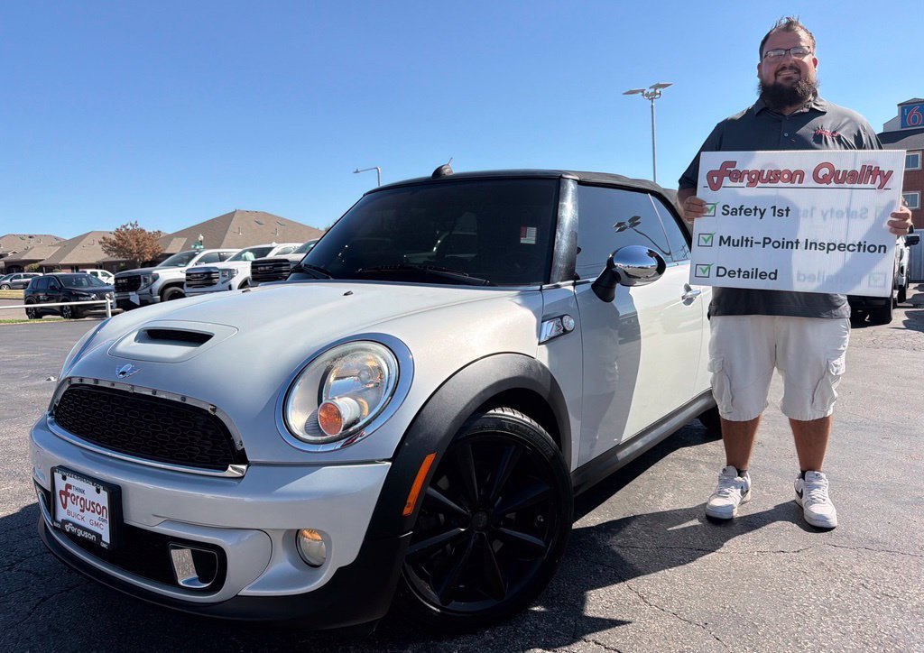 Gray 2011 MINI Cooper Convertible Front-Wheel Drive 
