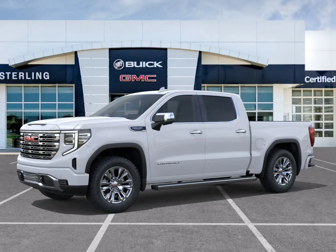 New 2026 Glacier White Tricoat GMC Denali image 2