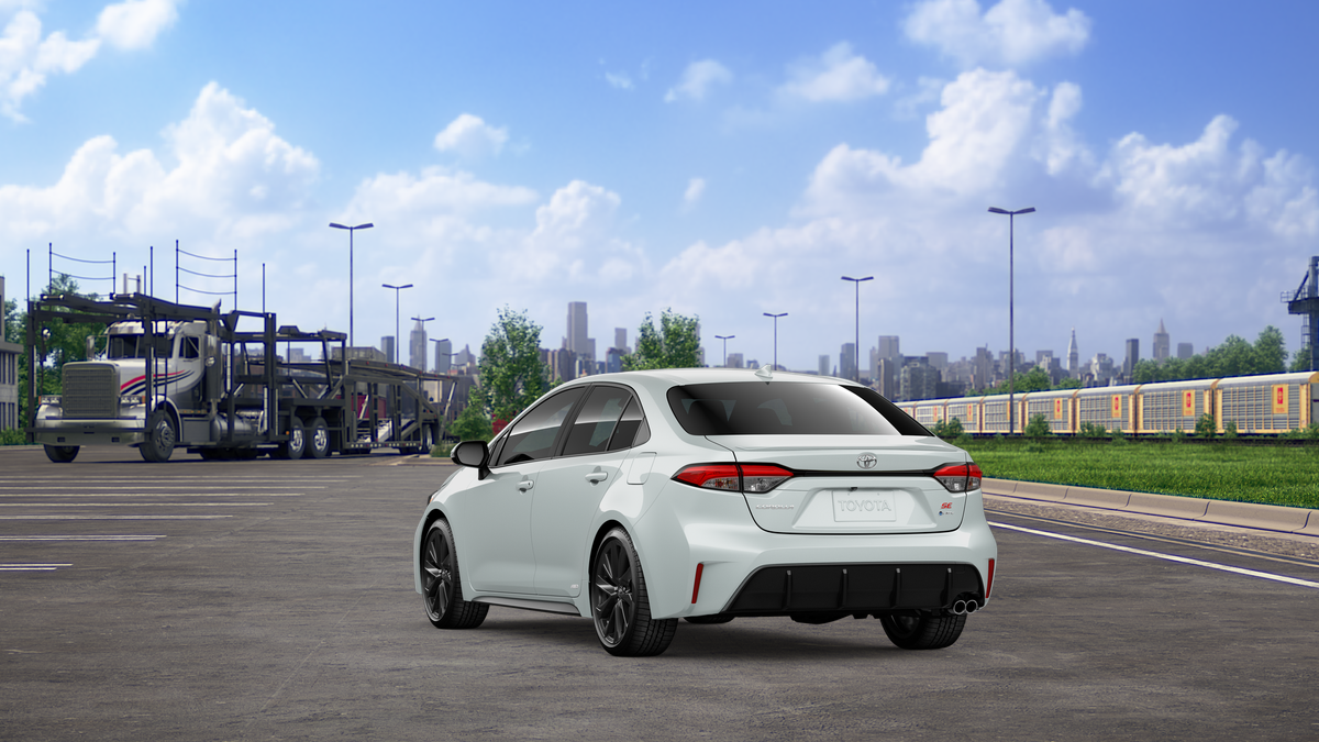 New 2026 Wind Chill Pearl Toyota Hybrid SE image 7