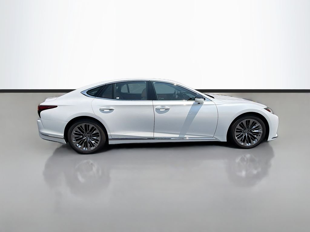 Used 2021 White Lexus 500 Base image 4