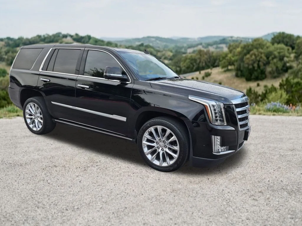 Used 2020 Black Cadillac Premium Luxury image 1