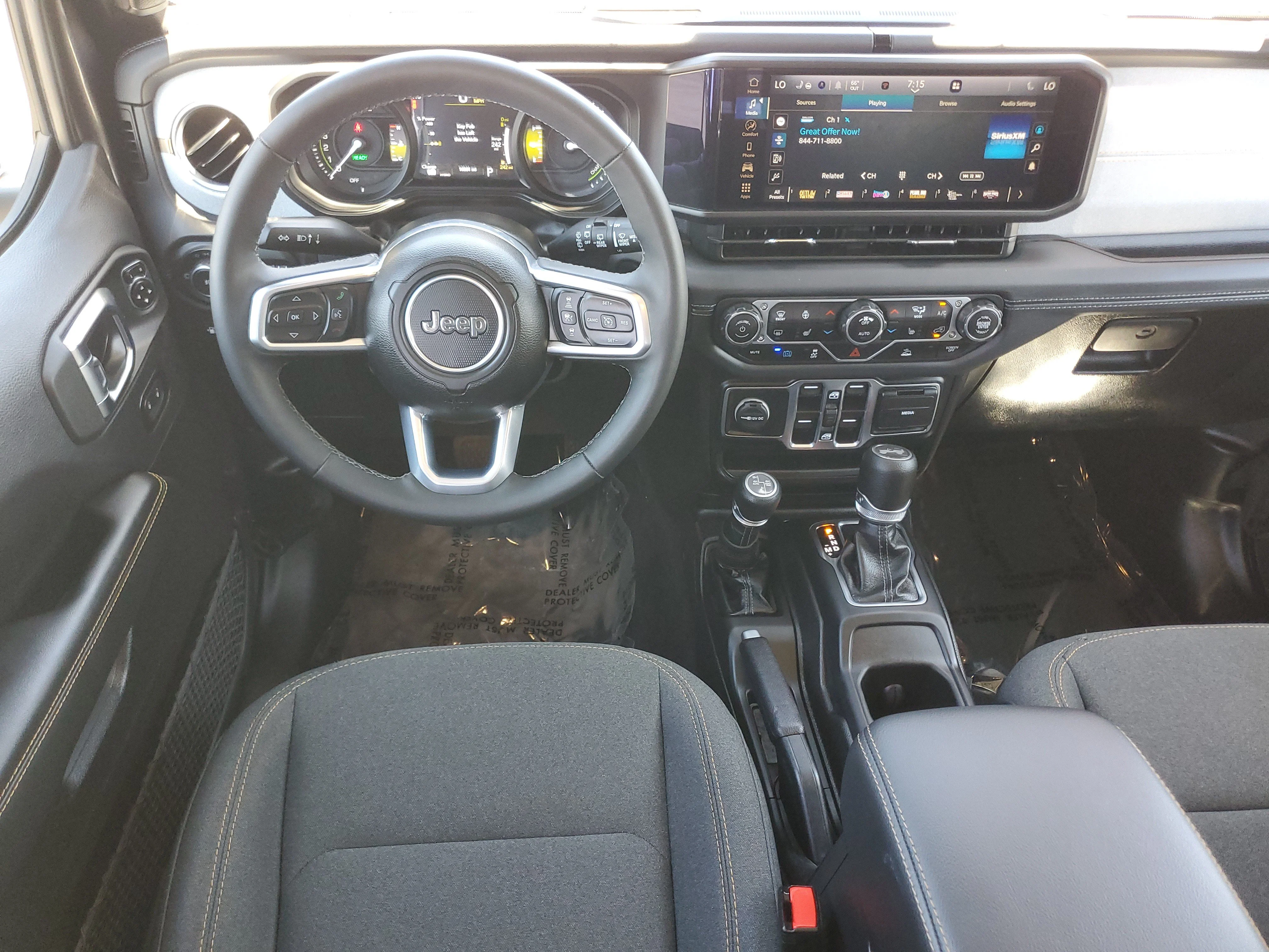 Certified Used 2025 Gray Jeep Sahara 4xe image 16