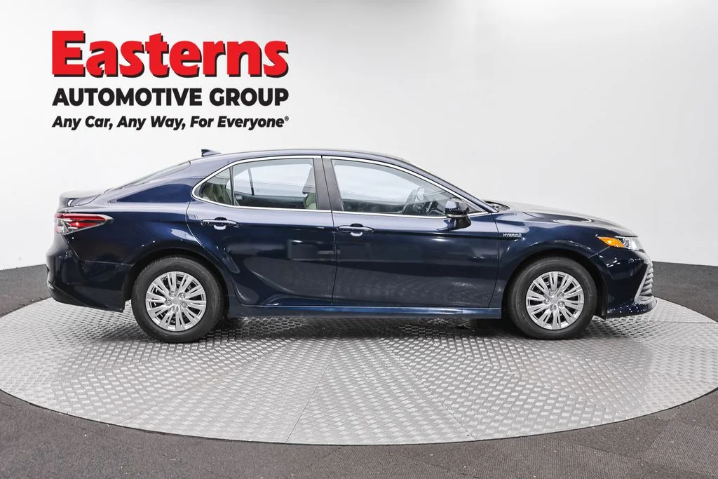 Used 2021 Blue Toyota LE image 4