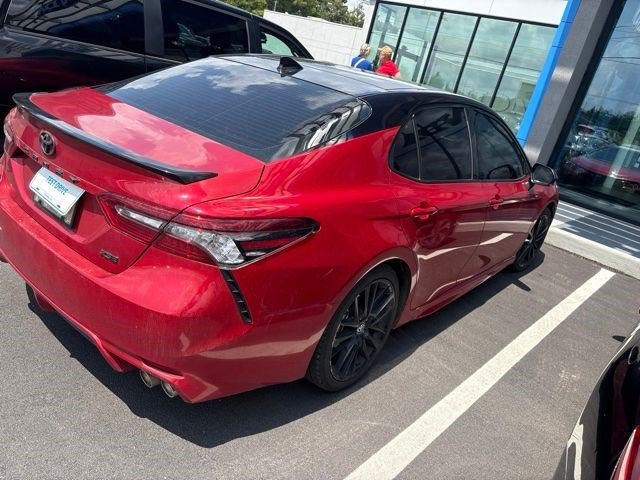 Used 2022 Midnight Black Metallic Toyota XSE image 8
