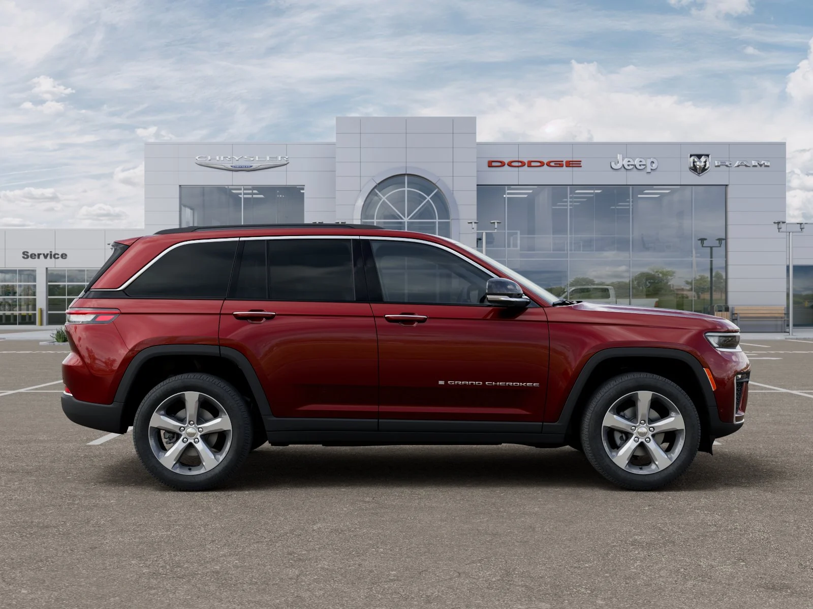 New 2026 Velvet Red Pearl-Coat Exterior Paint Jeep Limited image 51
