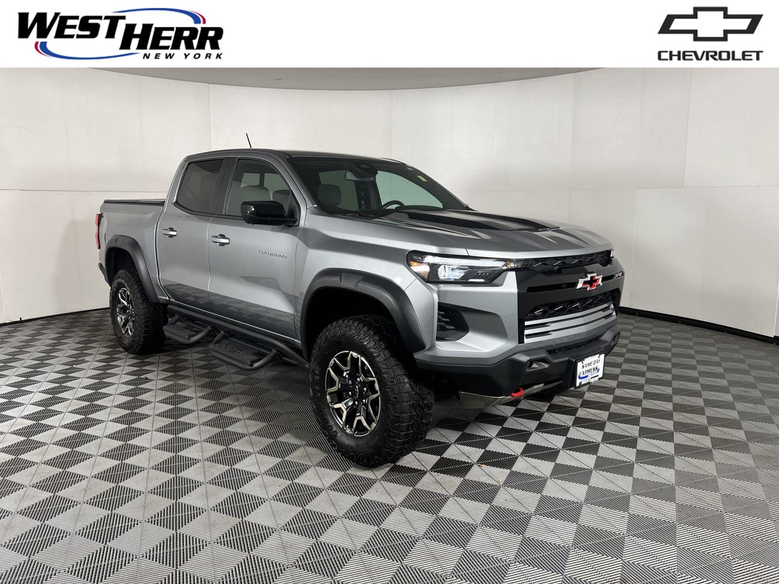 Used 2024 Sterling Gray Metallic Chevrolet ZR2 image 1