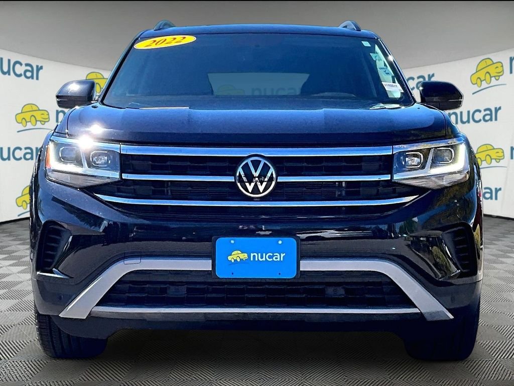 Used 2022 Black Volkswagen 3.6L V6 SE w/Technology image 2