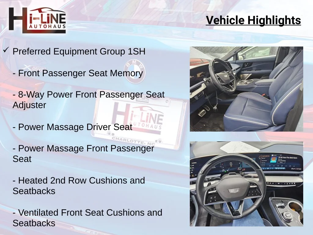 Certified Used 2025 Blue Cadillac Sport 2 image 12
