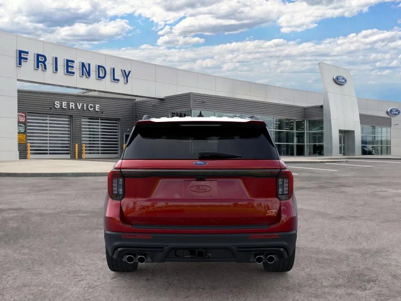New 2026 Rapid Red Metallic Tinted Clearcoat Ford ST image 5