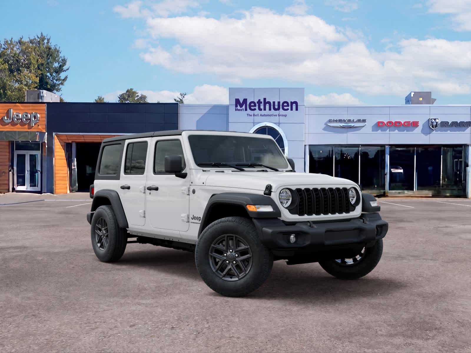 New 2026 Bright White Clearcoat Jeep Sport S image 5