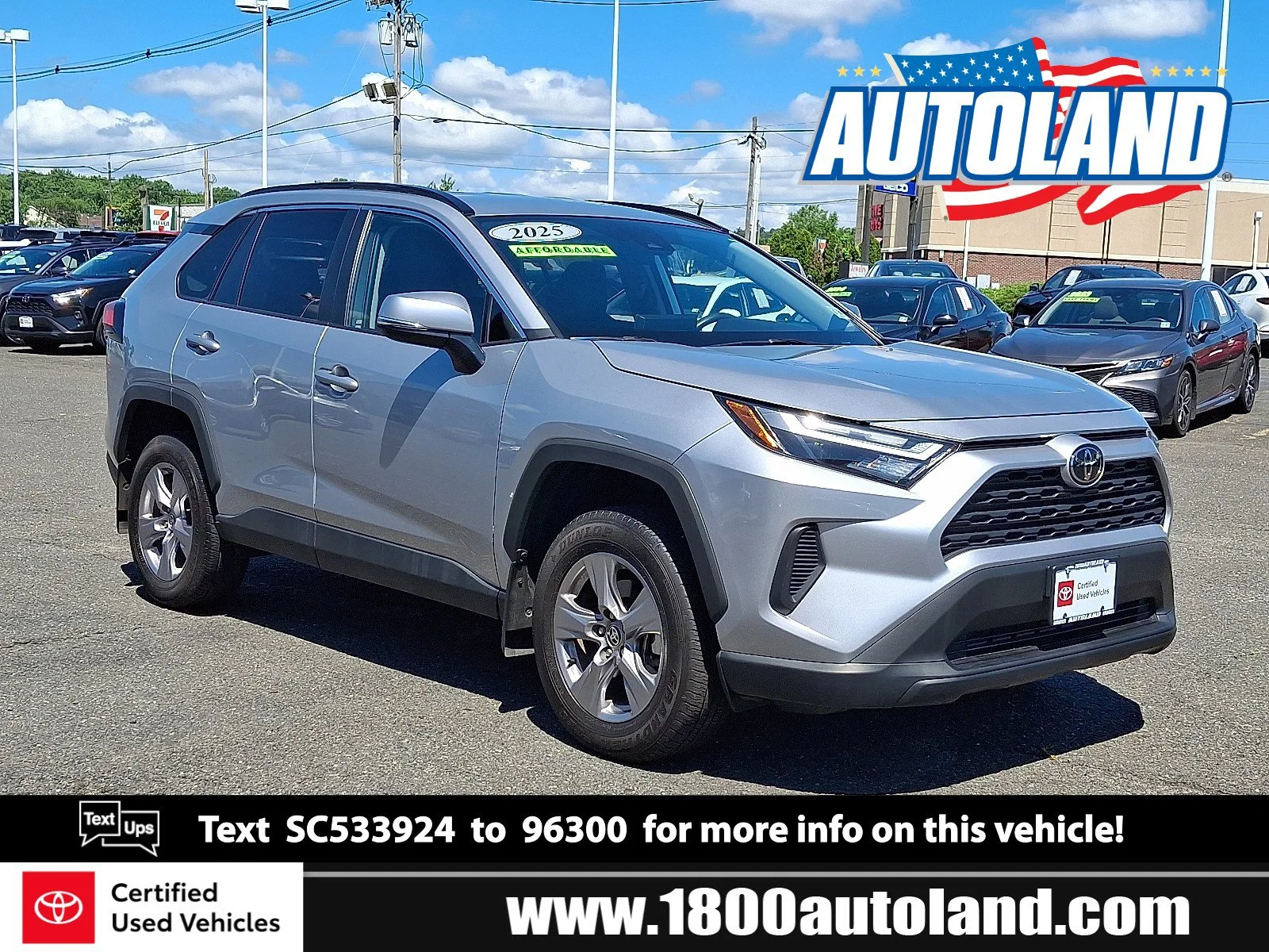 Used 2025 Silver Sky Metallic - 1D6 Toyota XLE image 1