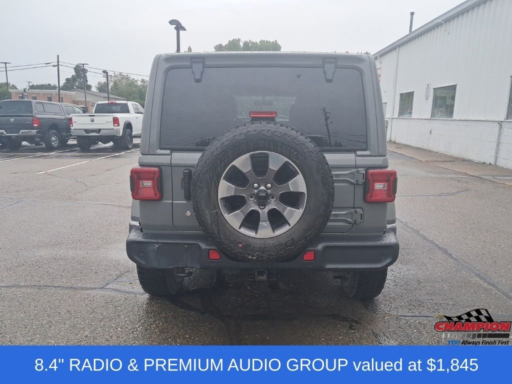 Used 2020 Gray Jeep Unlimited Sahara image 4