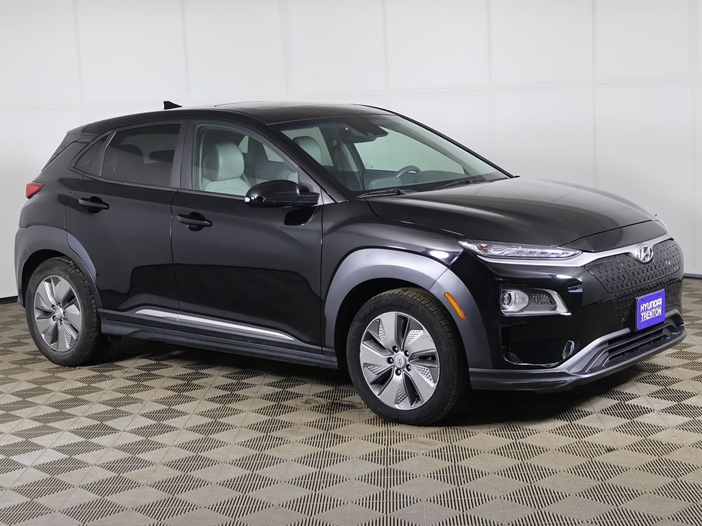 Used 2021 Hyundai Kona EV Limited with VIN KM8K33AG8MU119700 for sale in Ewing Township, NJ