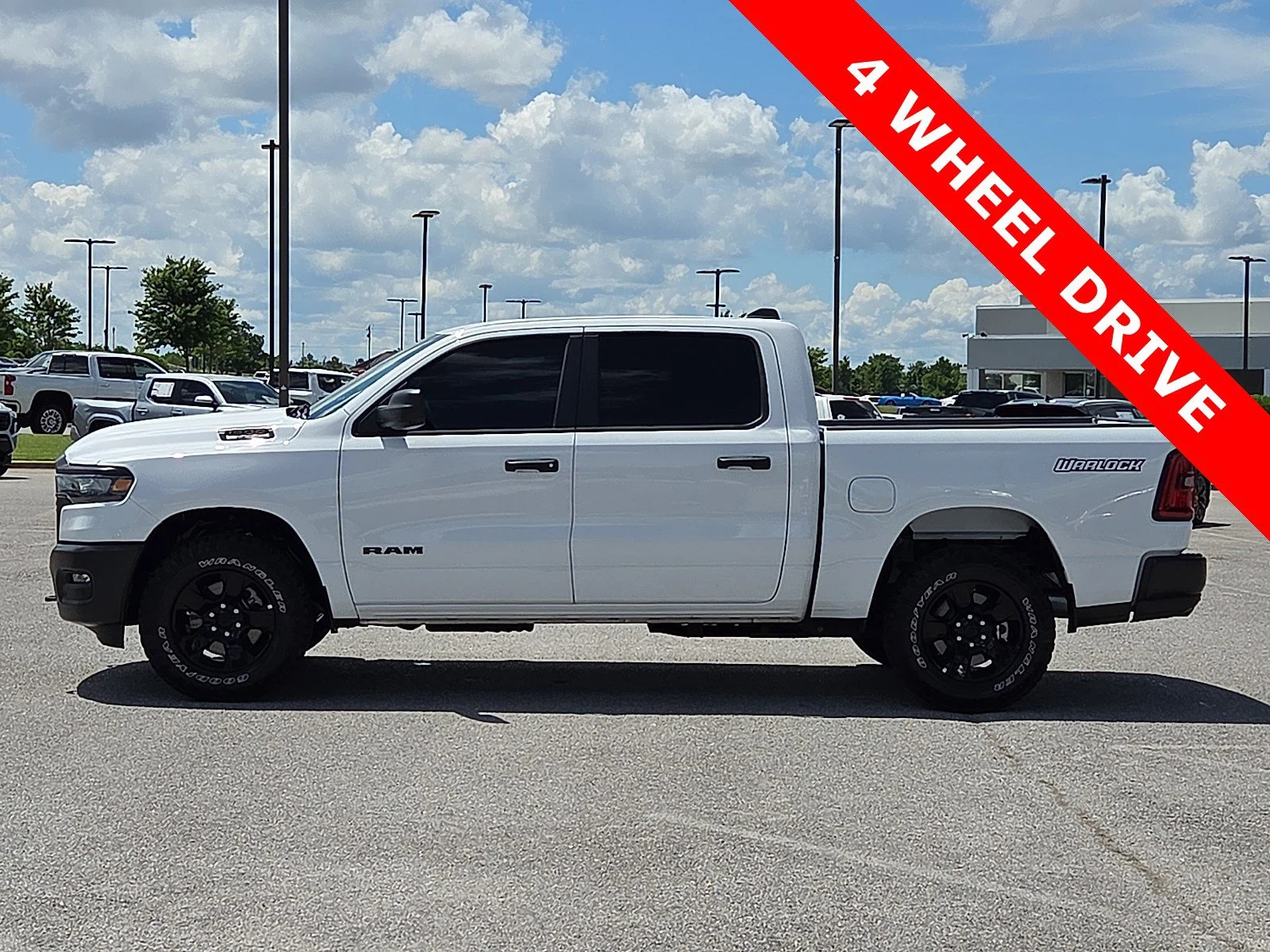 Used 2025 Bright White Clearcoat Ram Warlock image 3