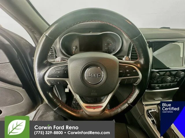 Used 2021 Pacific Blue Clearcoat Jeep Trailhawk image 14